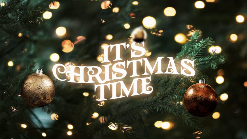 It's Christmas time